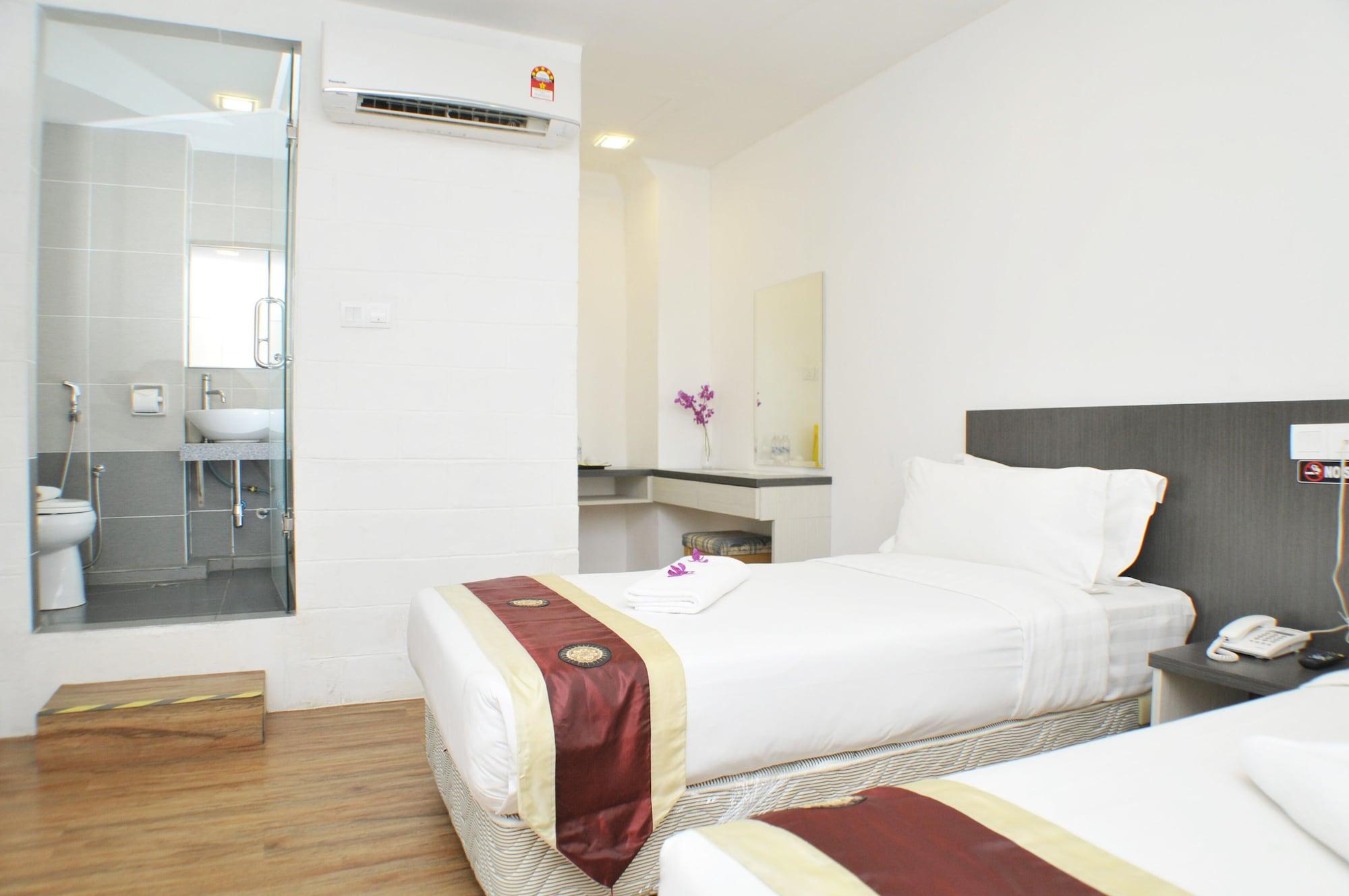 โพรมิเนด โฮเต็ล อพาร์ทเมนท์ Aparthotel โกตาคินาบาลู ภายนอก รูปภาพ