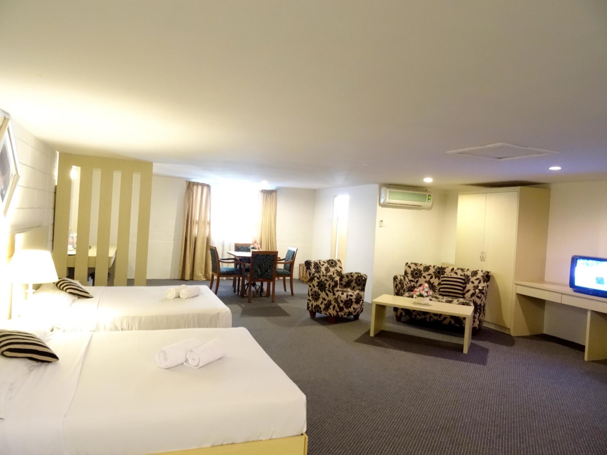 โพรมิเนด โฮเต็ล อพาร์ทเมนท์ Aparthotel โกตาคินาบาลู ภายนอก รูปภาพ