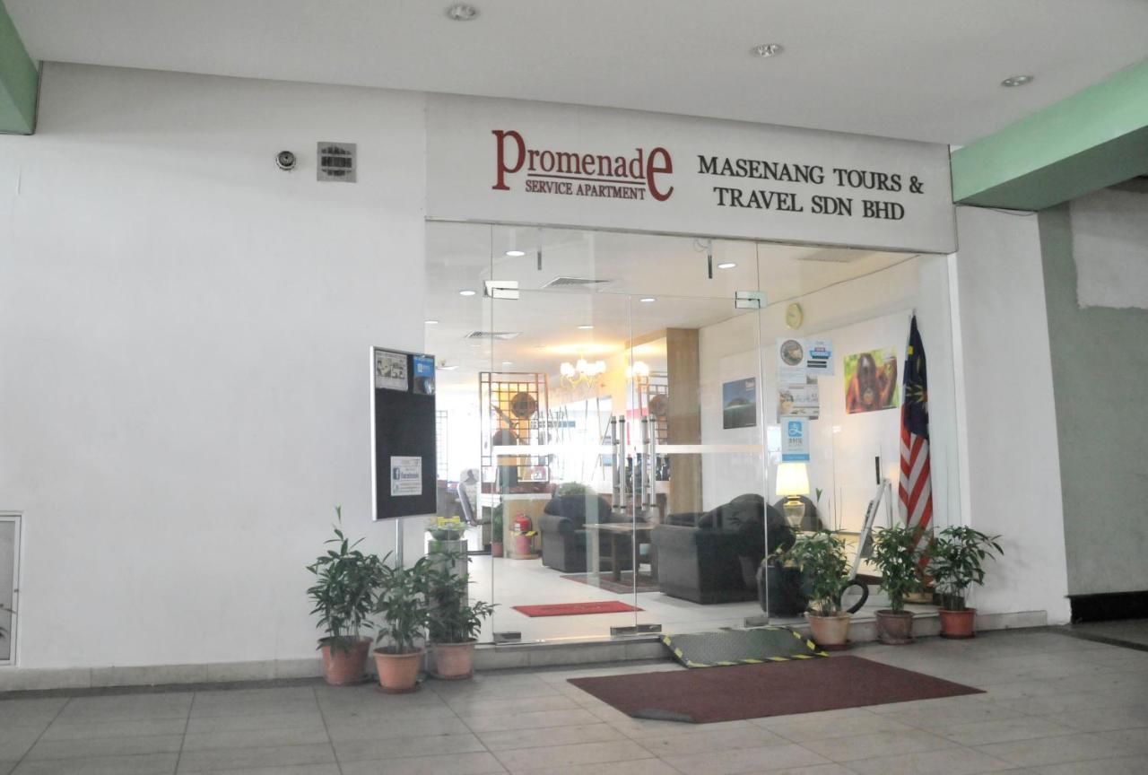 โพรมิเนด โฮเต็ล อพาร์ทเมนท์ Aparthotel โกตาคินาบาลู ภายนอก รูปภาพ